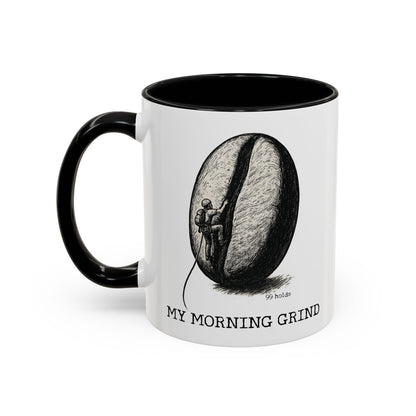 My Morning Grind | Rock Climbing Coffee Mug | Boulderer & Climber Gift
