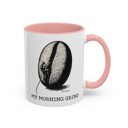 My Morning Grind | Rock Climbing Coffee Mug | Boulderer & Climber Gift