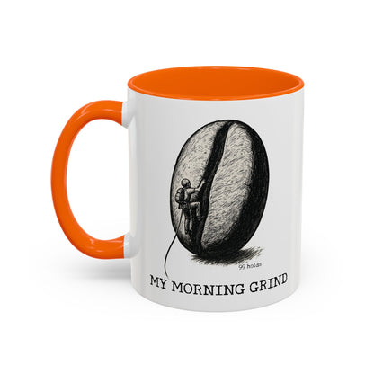 My Morning Grind | Rock Climbing Coffee Mug | Boulderer & Climber Gift