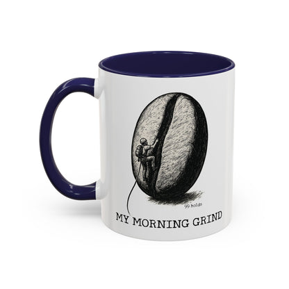 My Morning Grind | Rock Climbing Coffee Mug | Boulderer & Climber Gift